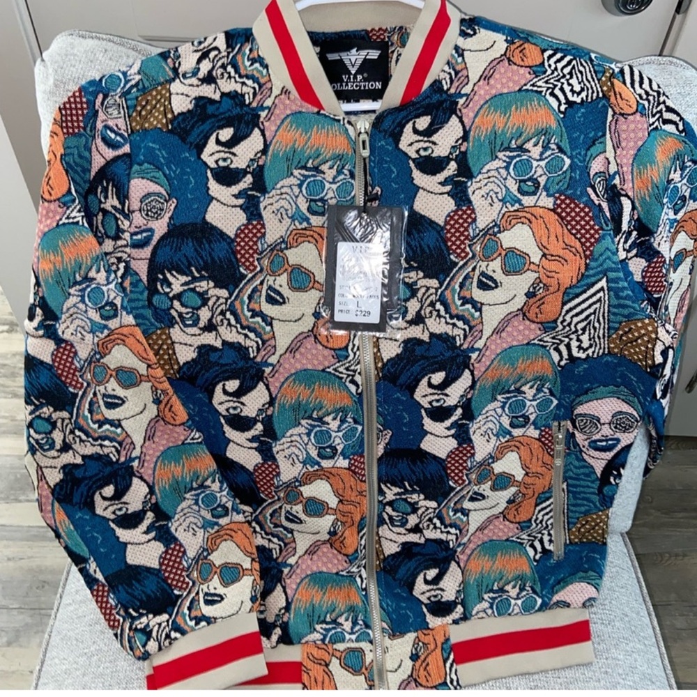 Multi-Face Bomber Jacket - Picture 2 of 9